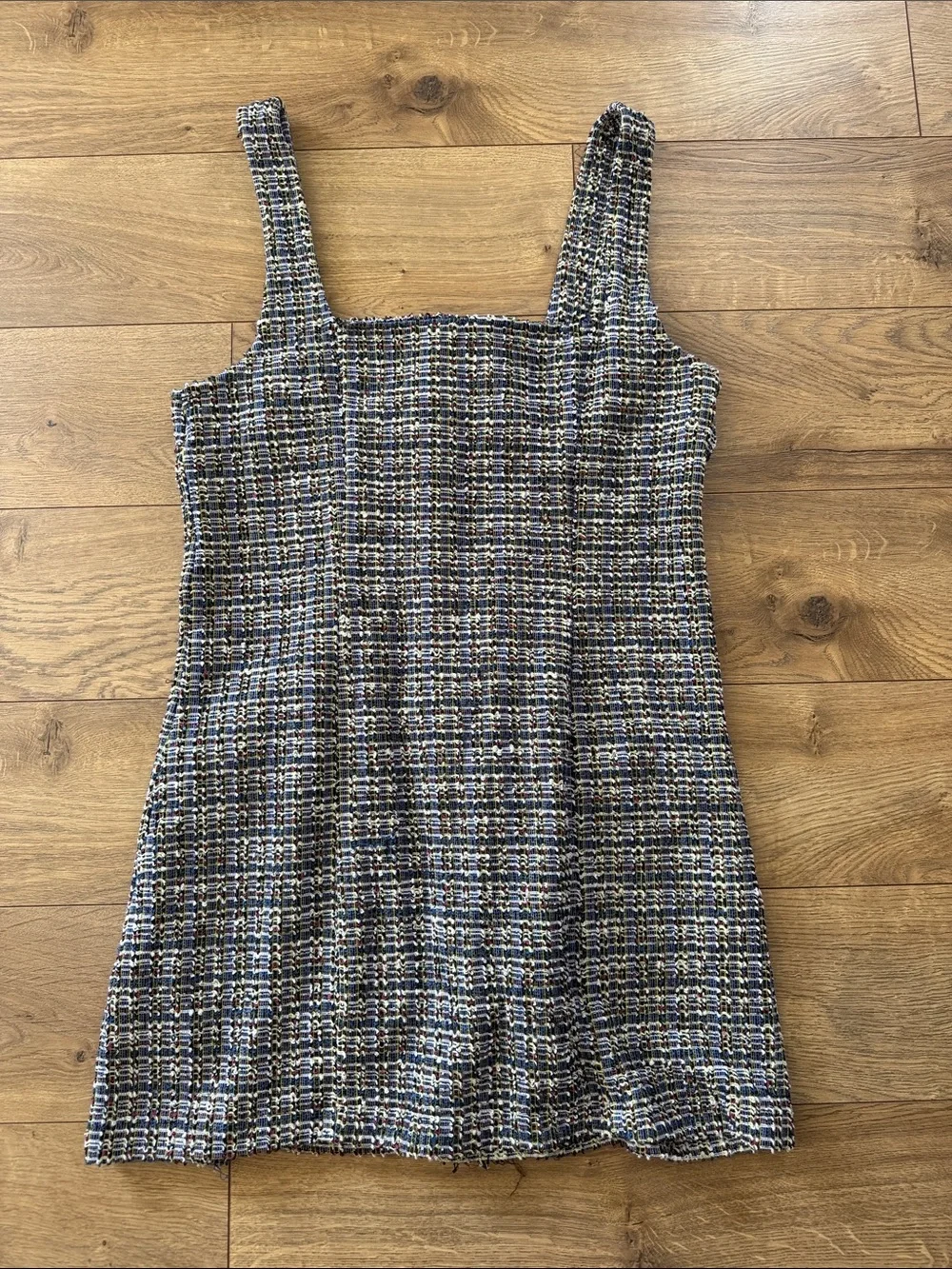 Free People Maxx Mini Shift Dress-Tweed